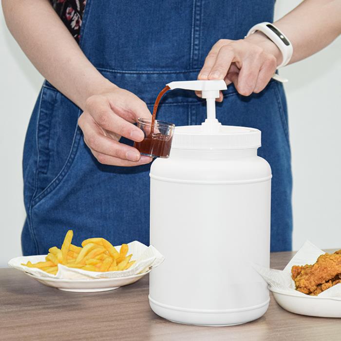2500ml HDPE Bottles Square Head